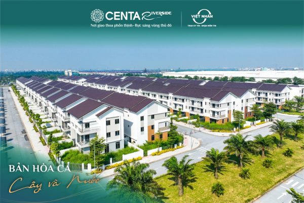 Biệt thự song lập Centa Riverside Zone 2